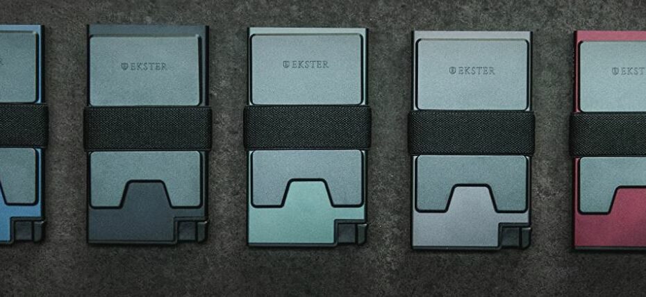 Ekster aluminum wallet cardholder