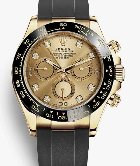 Rolex Daytona Yellow Gold/Oysterflex Bracelet