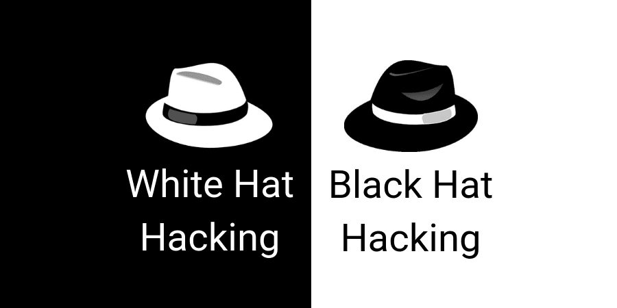 White Hat Hacking vs Black Hat Hacking Image