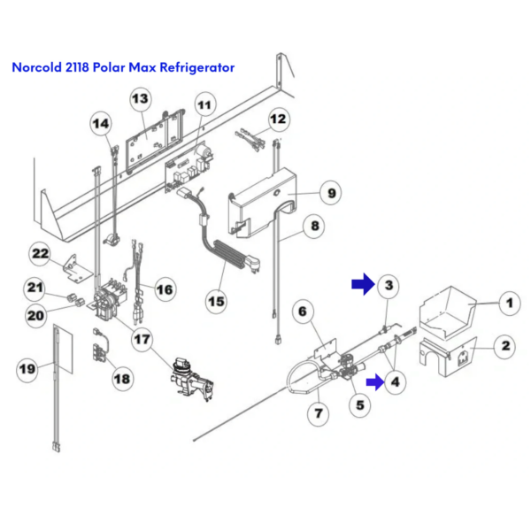 Norcold 2118 Polar Max Refrigerator Parts Tune Up Kit